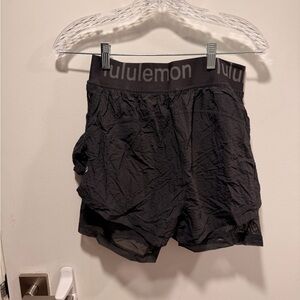 lululemon athletica Charcoal Athletic Shorts